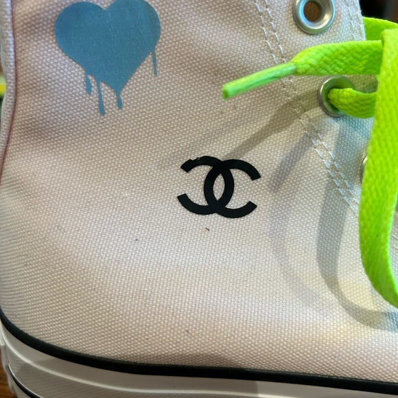 Converse high top women’s size 7.5 - Picture 3 of 8